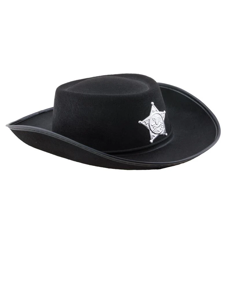 Zwarte cowboyhoed Tom kinderen - Image 2
