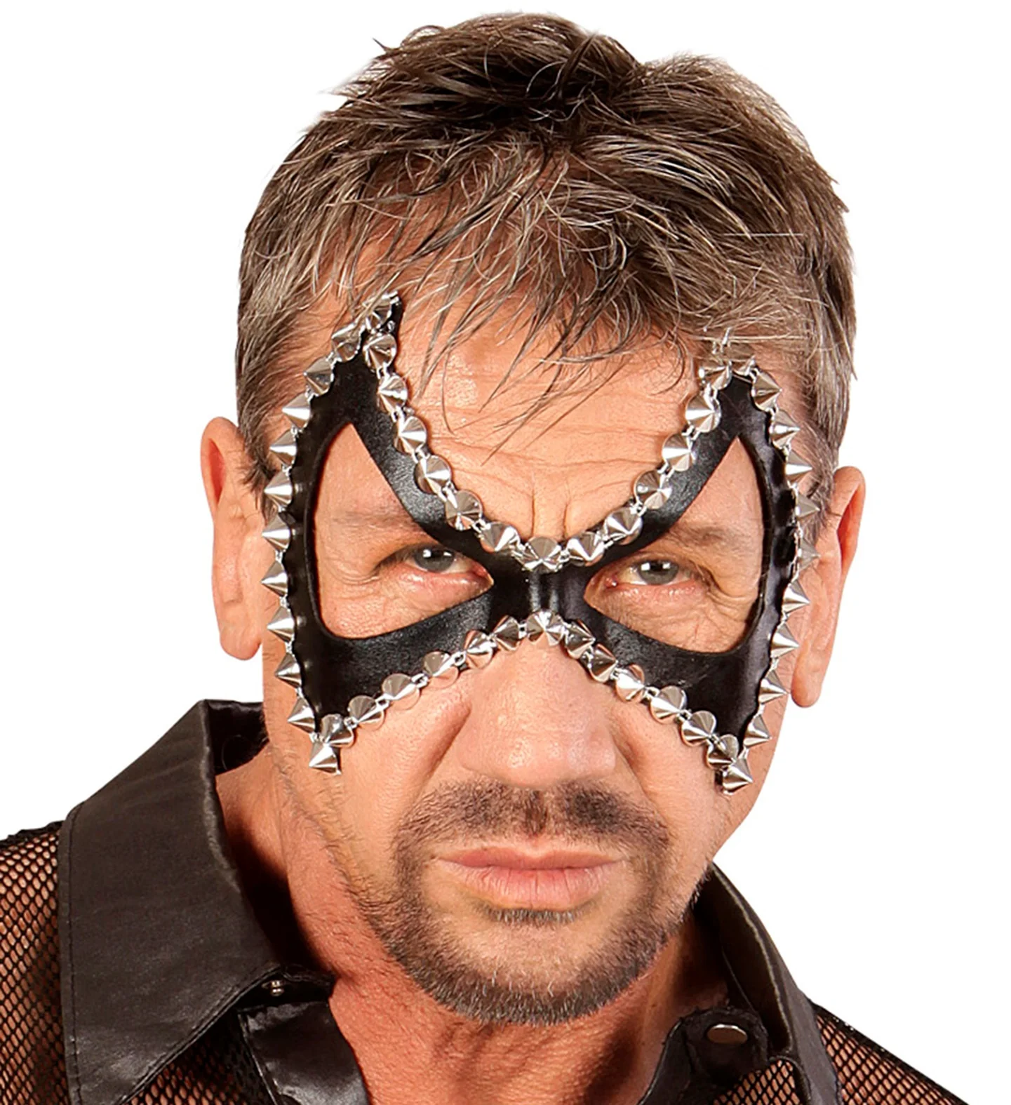 Zwarte diabolo oogmaskers - Image 3