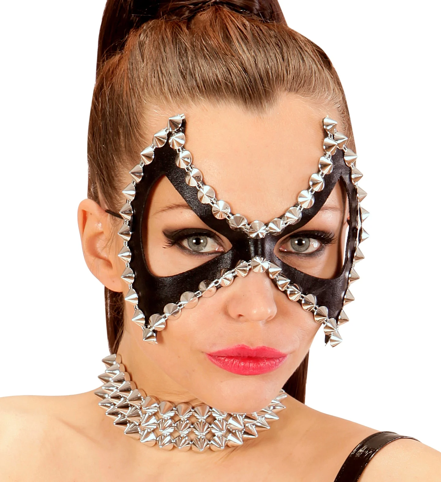 Zwarte diabolo oogmaskers - Image 4