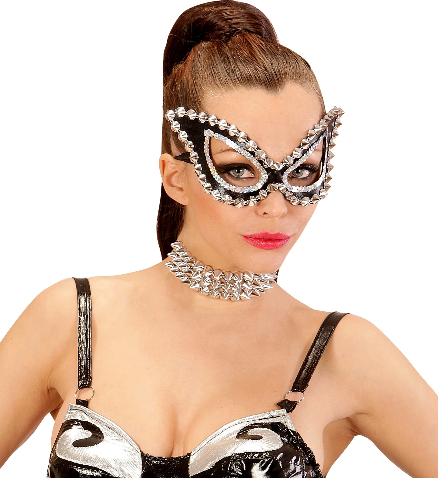 Zwarte katachtige oogmaskers - Image 4