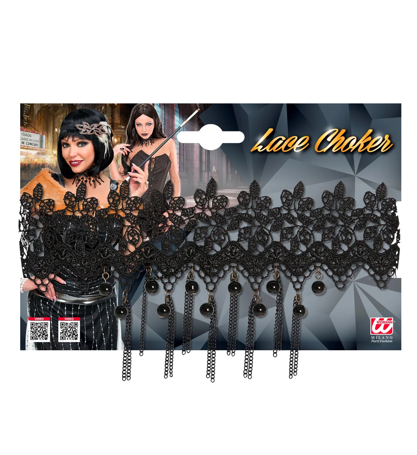 Halloween nekband met mooie parels - Image 6