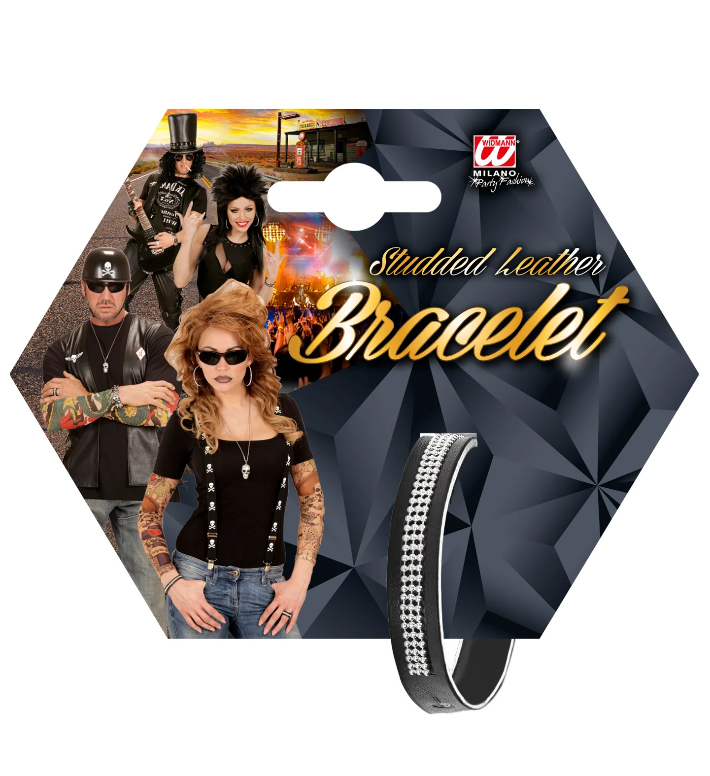 Zwarte party armbandjes - Image 5