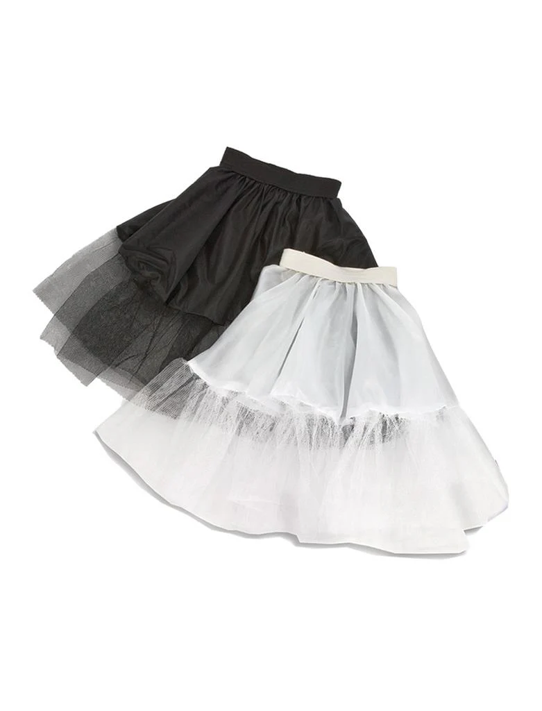 Zwarte petticoat meisjes