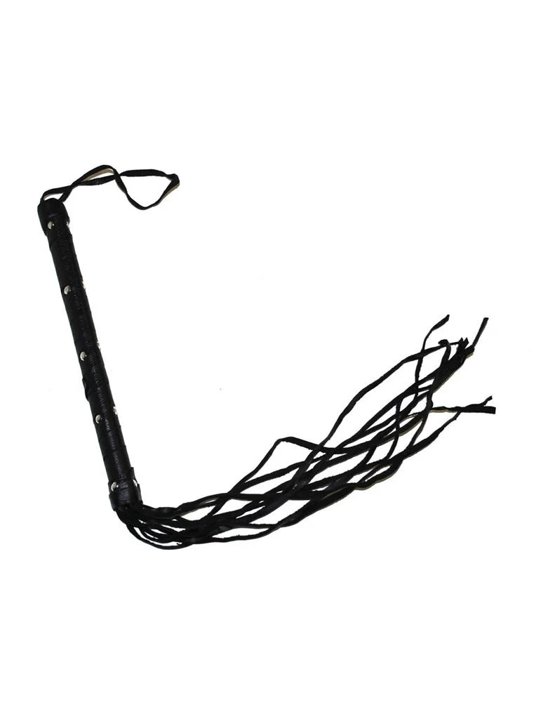 Zweep 50cm zwart