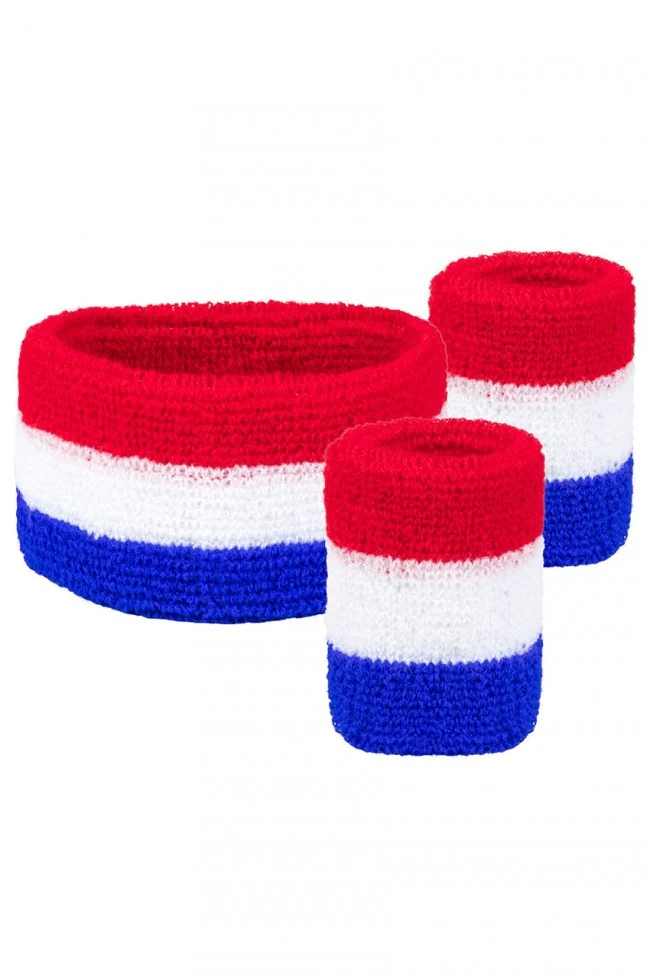Zweetbanden set Nederland